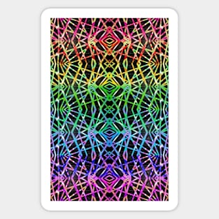 Prismatic Lattice Sticker